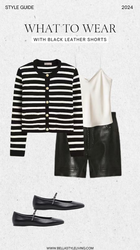How to style black leather shorts 

#LTKSeasonal #LTKstyletip #LTKfindsunder100