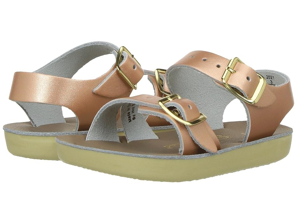 Salt Water Sandal by Hoy Shoes Sun-San - Sea Wees (Infant/Toddler) (Rose Gold) Girls Shoes | Zappos