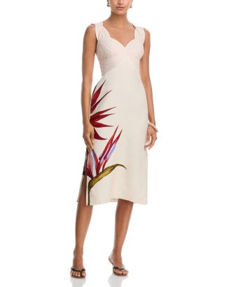 Strelitzia Linen Midi Dress | Bloomingdale's (US)