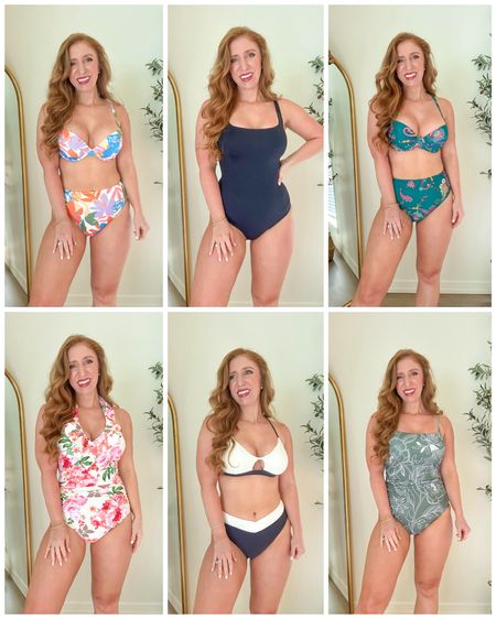 Cupshe tummy control swimsuits // one piece swimwear // high waisted bikini 

Use code CORTNEY15 for 15% off orders over $65!

Measurements:
5’3”
135lbs
34DD
Waist: 27in
Hips: 38in

Wearing a medium in each suit (needed a large in push-up swim tops for more coverage)






Beach outfit 
Resort style
Summer outfit 
Swimwear 

#LTKfindsunder50 #LTKstyletip #LTKswim
