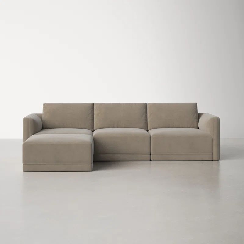 Deirdre 4 - Piece Upholstered Sectional | Wayfair North America