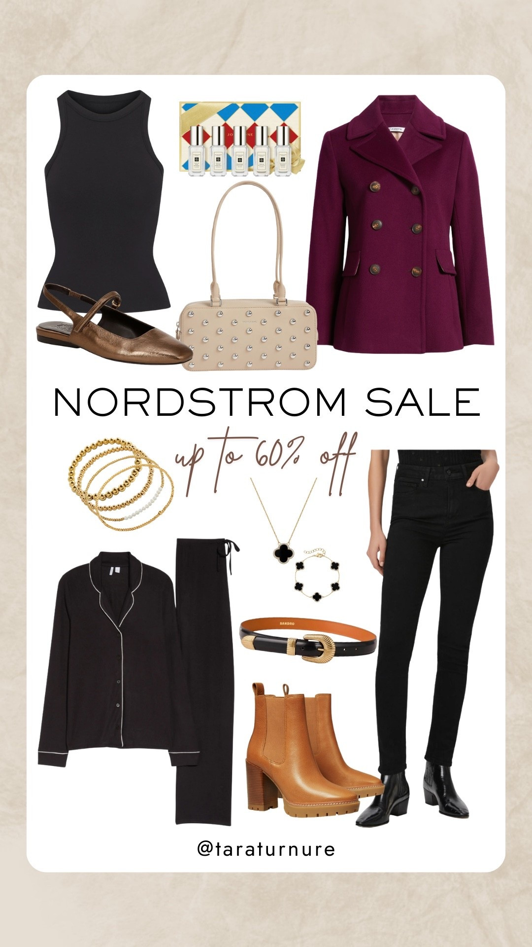 Nordstrom Sale finds — up to 60% off 🤍

So many great everyday pieces in one place — classic tops, cozy layers, shoes, bags, jewelry, and beauty favorites all marked down. These are timeless staples you’ll keep reaching for long after the sale ends.

#NordstromSale #SaleFinds #WardrobeStaples #EverydayStyle #ClassicStyle #WinterEssentials #NordstromFinds #LTKSale #LTKFinds #LTKStyle



#LTKSaleAlert #LTKSeasonal #LTKWorkwear