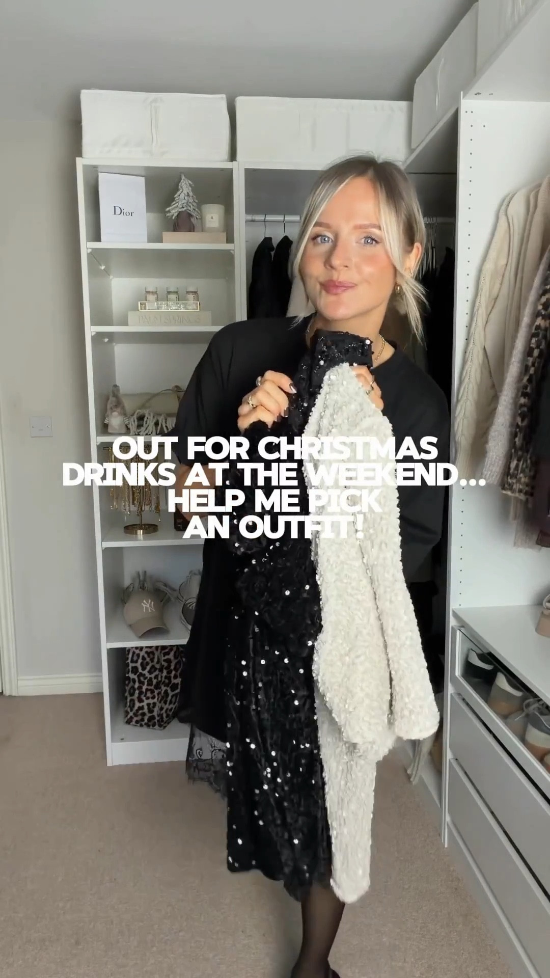 Help me pick an outfit for Christmas drinks at the weekend…🎄✨ 

#partywear #christmasoutfits #sequinoutfit 

Sequin mini skirt , sequin top , Christmas party outfit inspiration

#LTKwinter #LTKuk #LTKfestive