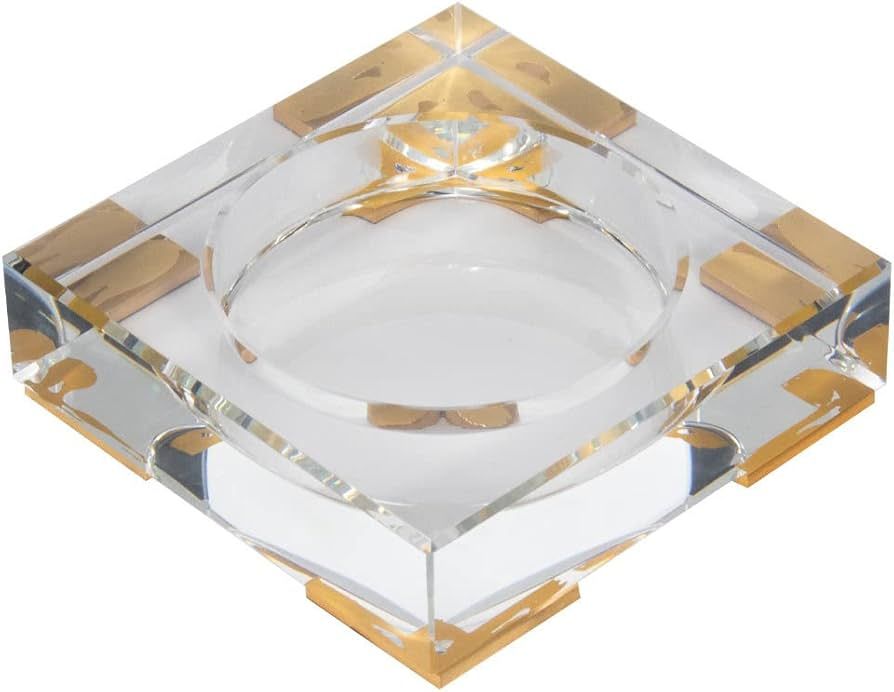 Crystal Diffuser Dish — by Alice Lane Home Collection — Diffuser Tray — Candle Dish Holder ... | Amazon (US)