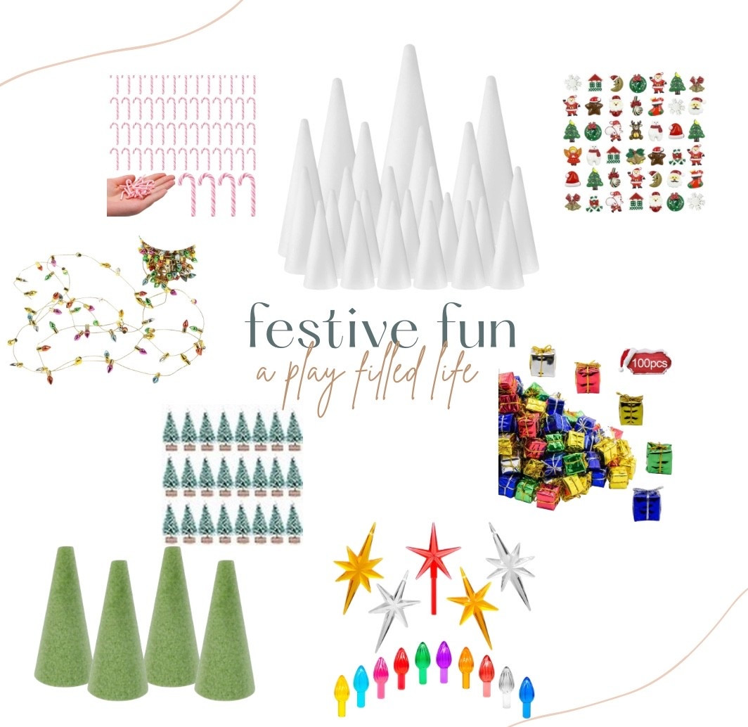 Festive craft materials to play and learn this month!

#LTKHoliday #LTKGiftGuide #LTKKids