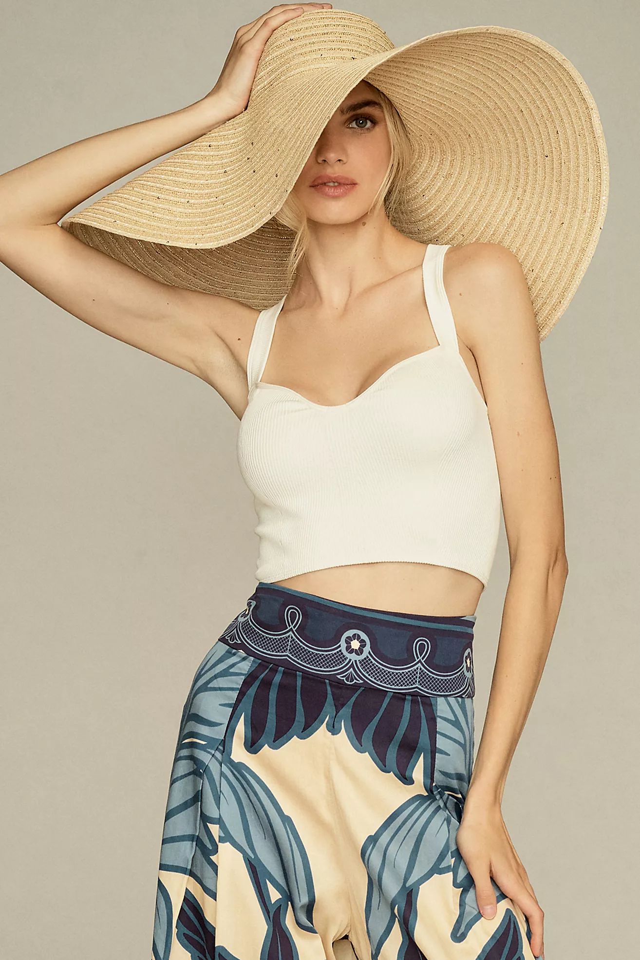 San Diego Hat Co. Santa Rosa Wide-Brimmed Floppy Hat | Anthropologie (US)