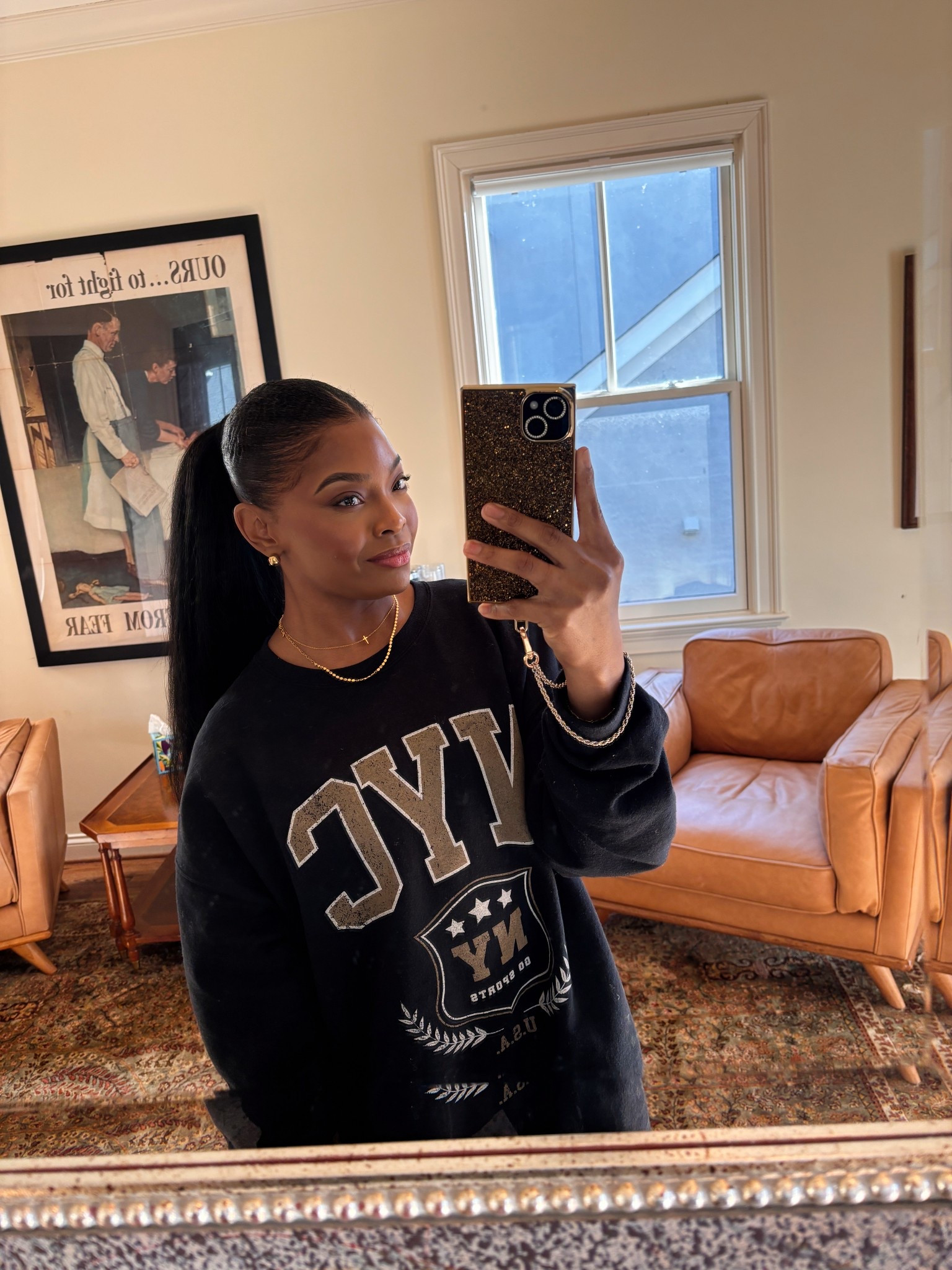 Loving this sweatshirt lately from @VICI. Use my code JASMINEM35 when you shop. ❤️

#LTKBeauty #LTKootd #LTKNYFW