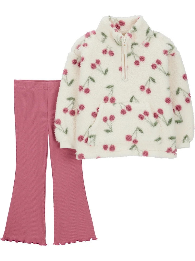 Carter's Child of Mine Toddler Girl Outfit Set, 2-piece, Sizes 12M-5T | Walmart (US)