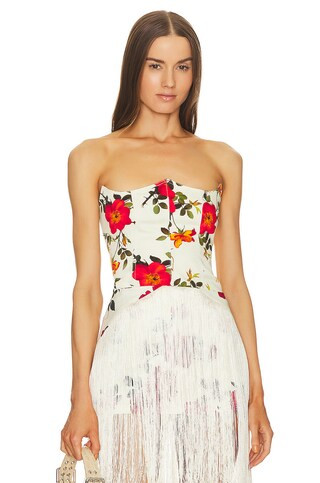 Mirae West Corset in Rose Branch from Revolve.com | Revolve Clothing (Global)