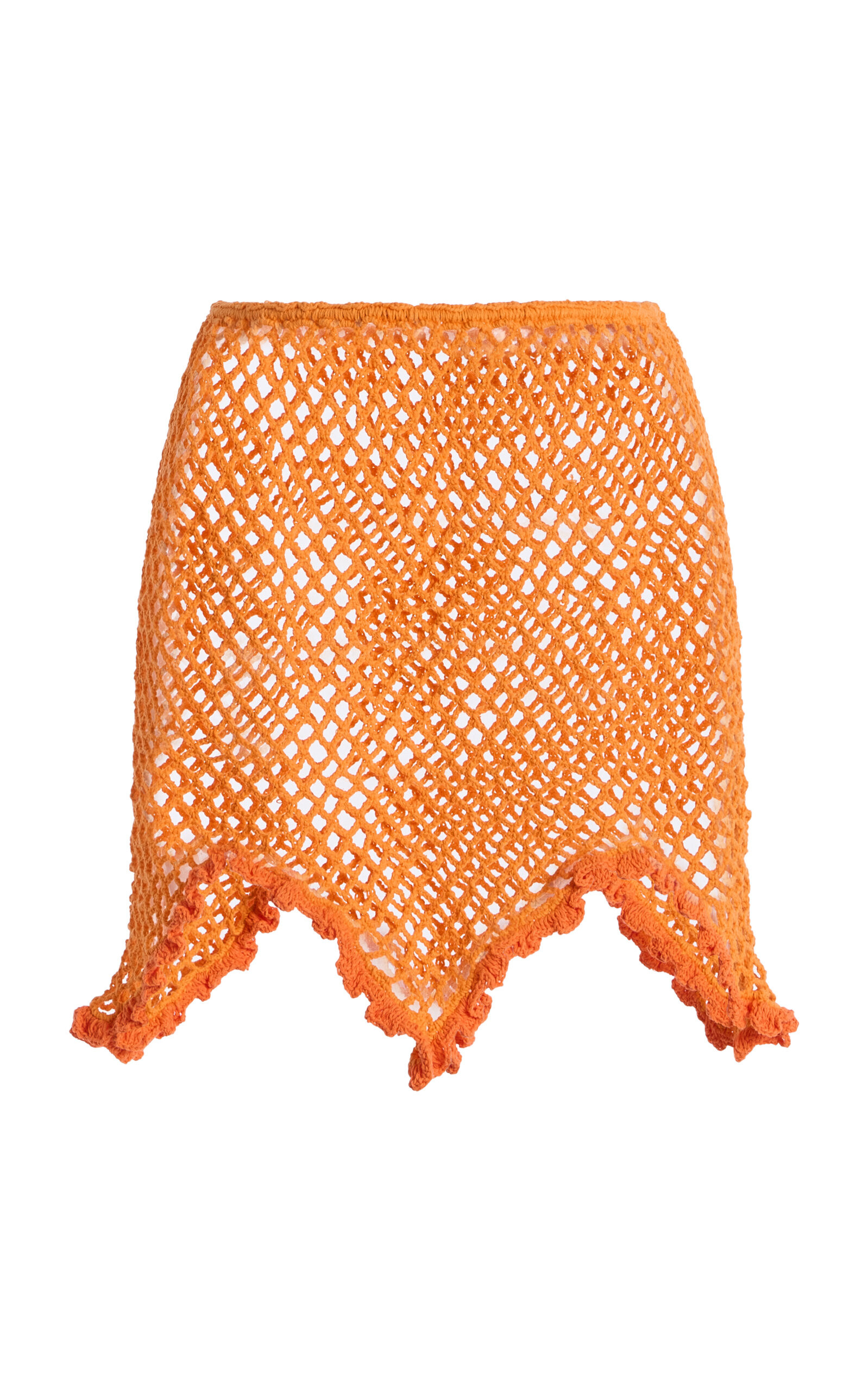 Exclusive Crocheted Cotton Mini Skirt | Moda Operandi (Global)