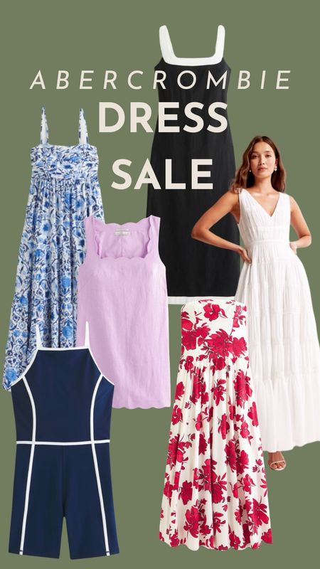 A&F summer dress sale ! 20% off ALL dresses (15% off almost everything else) PLUS use stackable code “DRESSFEST” for an additional 15% off 

#LTKSaleAlert #LTKFindsUnder100 #LTKSeasonal