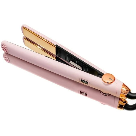 TYMO Flat Iron Hair Straightener and Curler 2 in 1 Nano Titanium Straightening & Curling Iron with 32 Temps | Walmart (US)