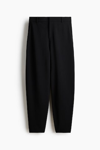 H & M - Jersey Barrel-Leg Pants - Black | H&M (US + CA)