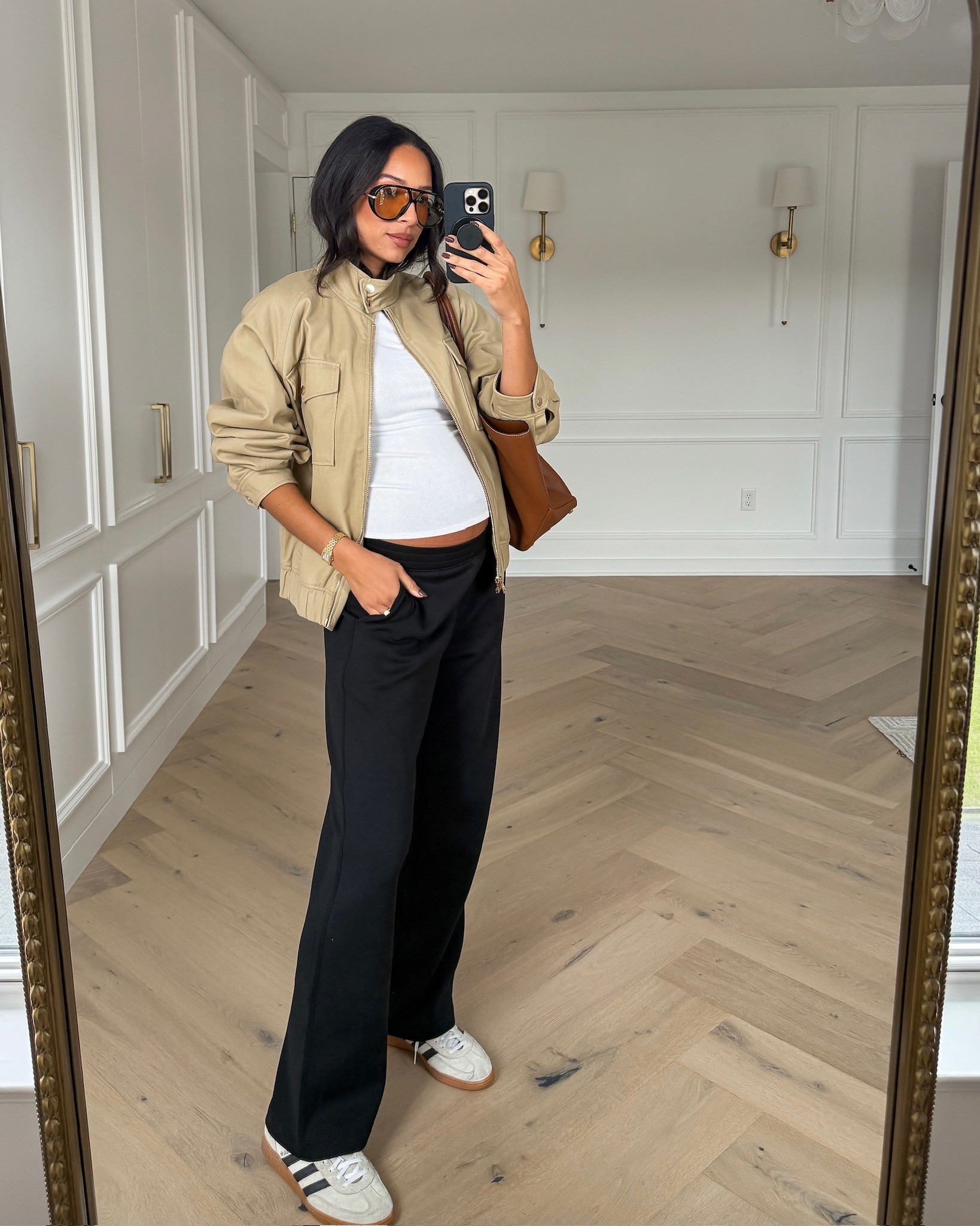 Use code AFNENA for an additional 15% OFF Abercrombie! All sweatshirts & sweatpants are 20-50% OFF + almost everything else is 15% off + my code stacks on top! 🤩 Wearing size S white tank, size S twill khaki jacket and size M black pants @abercrombie #abercrombiepartner


Fall outfit 
Fall fashion 
Abercrombie code 
Abercrombie sale 
Errands outfit 
Travel outfit 
Airport outfit 
Comfy outfit

#LTKStyleTip #LTKSaleAlert #LTKBump