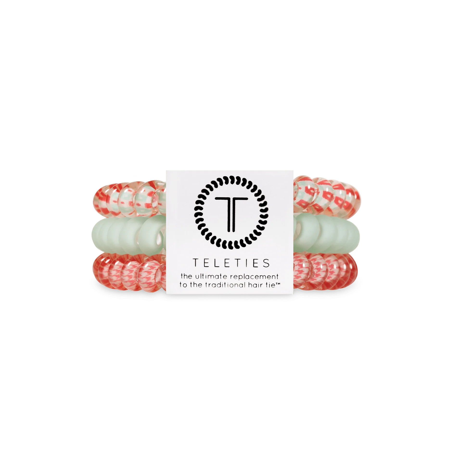 Calming Coral Small Hair Ties | TELETIES