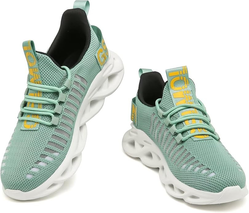 GSLMOLN Womens Walking Shoes Mesh Non Slip Gym Sports Casual Fashion Sneakers | Amazon (US)