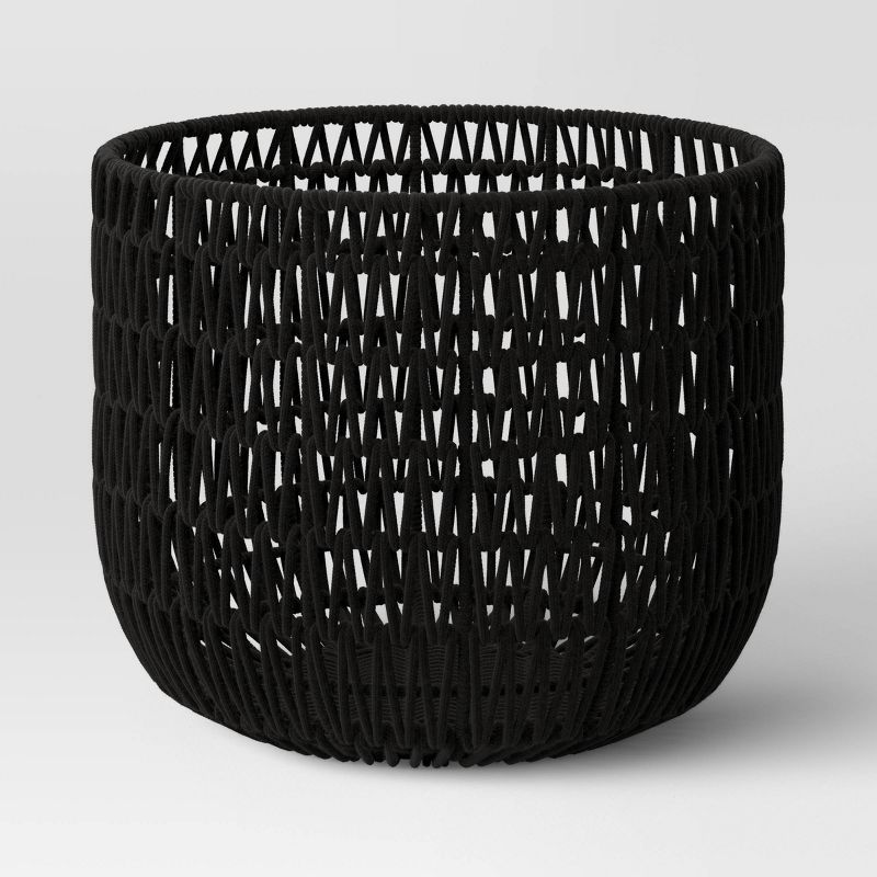 New Rope Basket Black - Threshold™ | Target