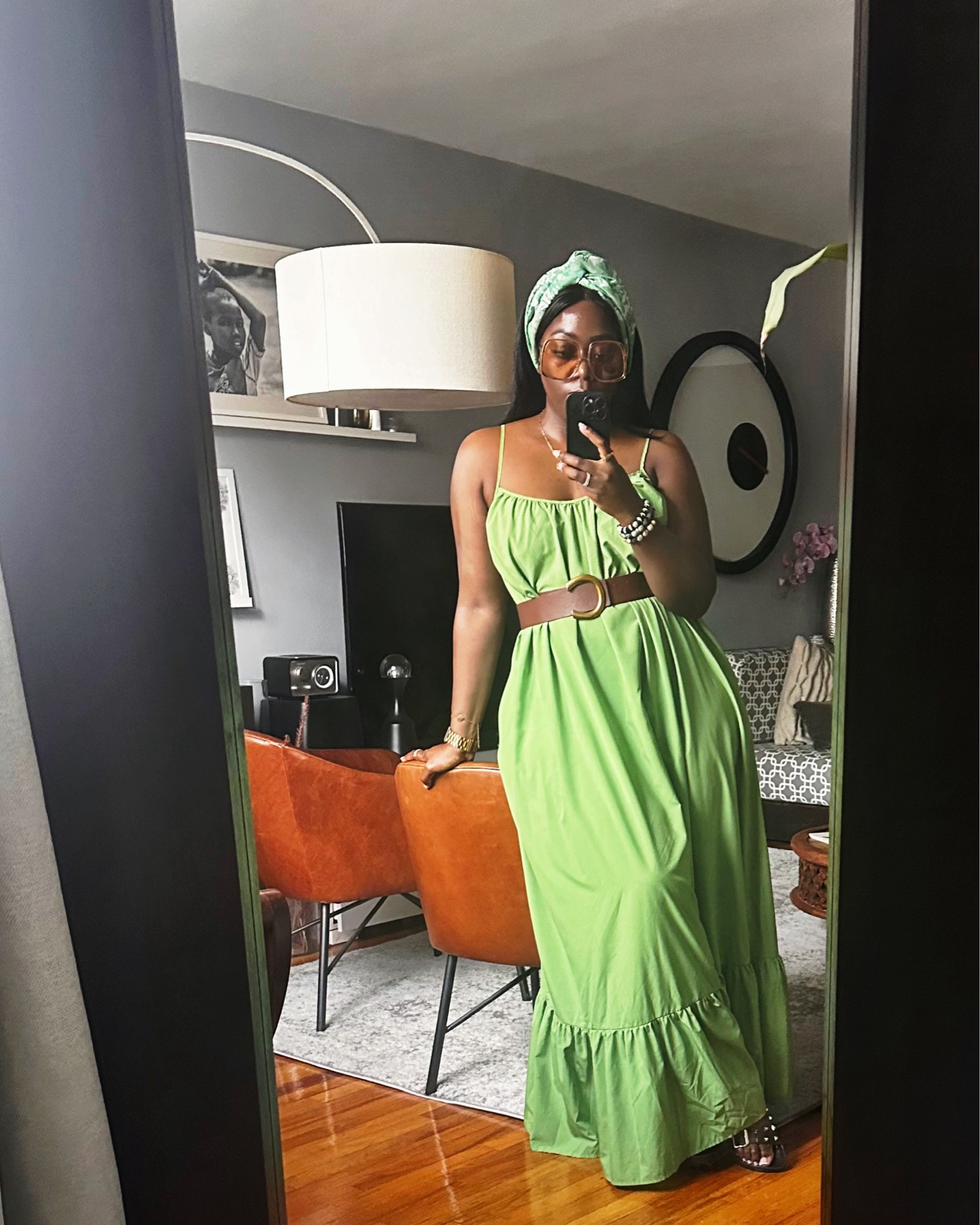 Green Goddess Sundress

I’m a Medium for reference 