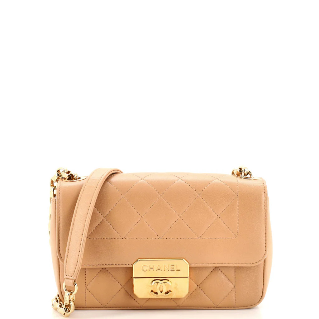 Chic With Me Flap Bag Quilted Lambskin Mini | Rebag