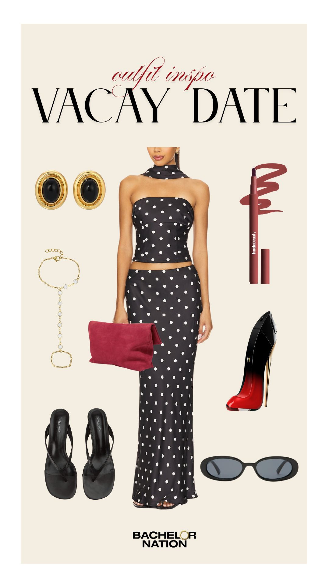 🌹 Date night in paradise never looked so good… This polka-dot moment is flirty, chic, and perfect for vacay nights. 

 #LTKStyleTip #LTKTravel #LTKShoeCrush