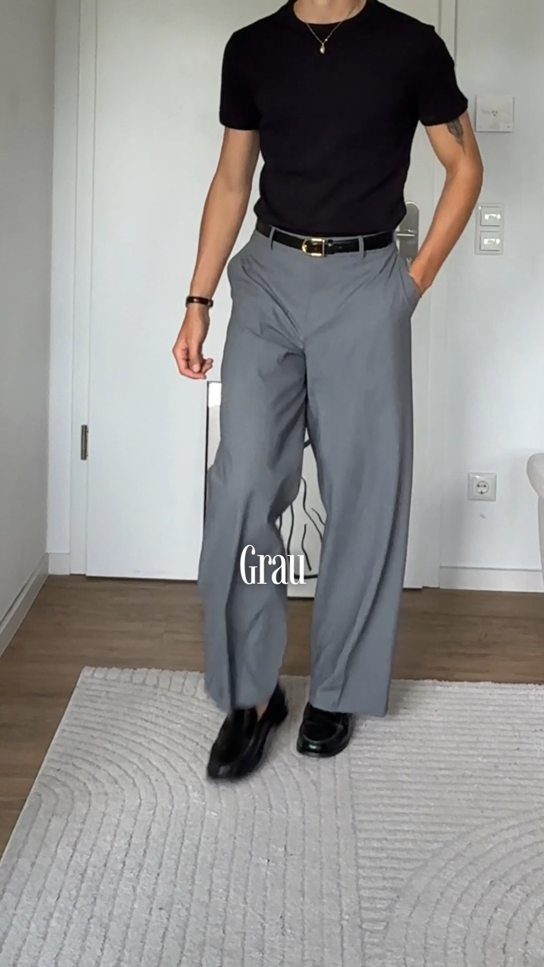 Ich bin 186cm groß wiege 75kg und trage eine Gr L