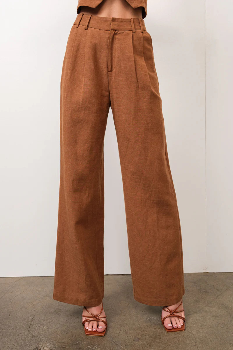 Selma Linen Trouser | Cove