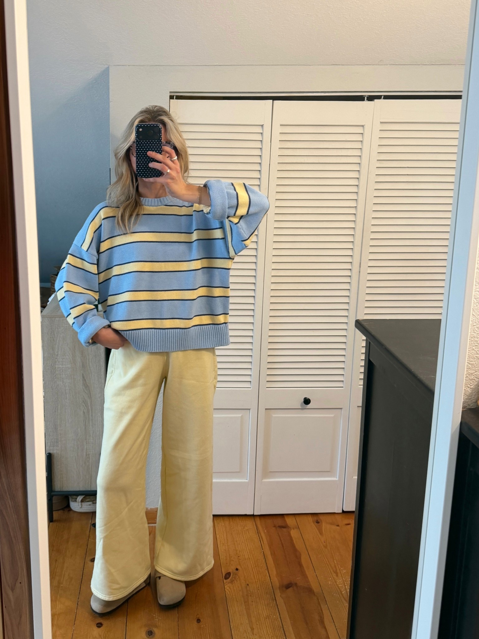 Large sweater ☀️🩵

#LTKSaleAlert #LTKootd