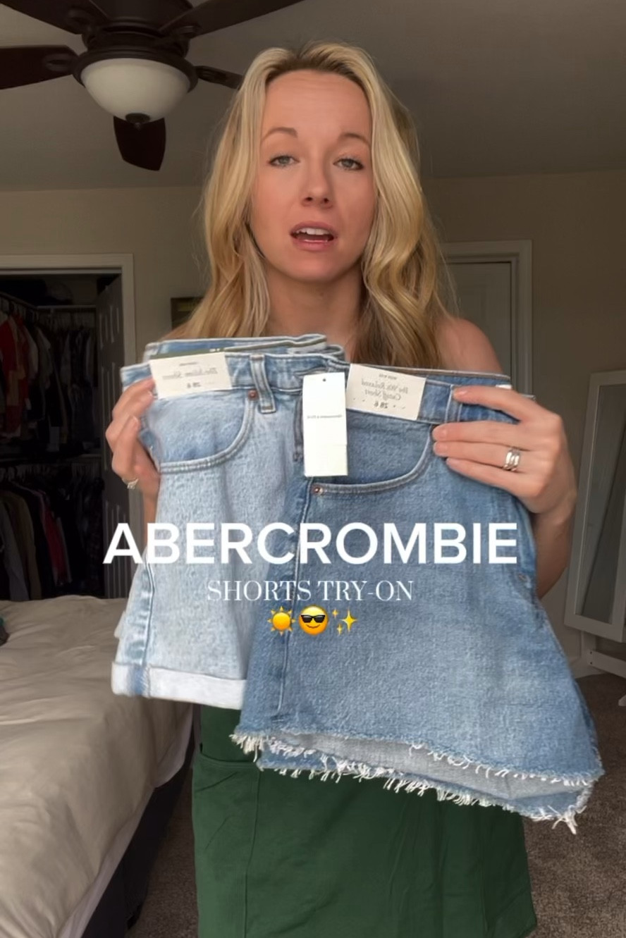 Abercrombie Jean shorts! 

#LTKSeasonal