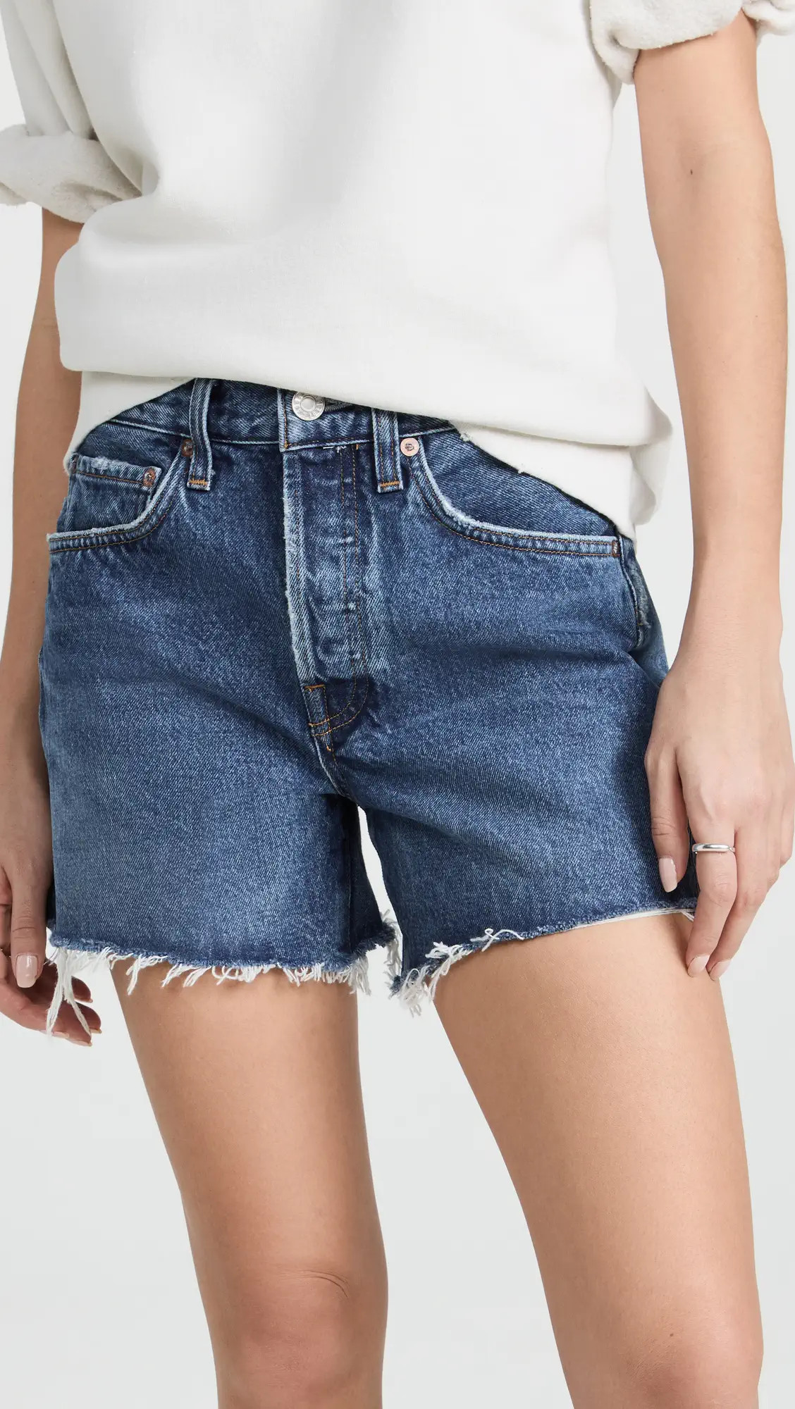 AGOLDE Parker Long Shorts | Shopbop | Shopbop
