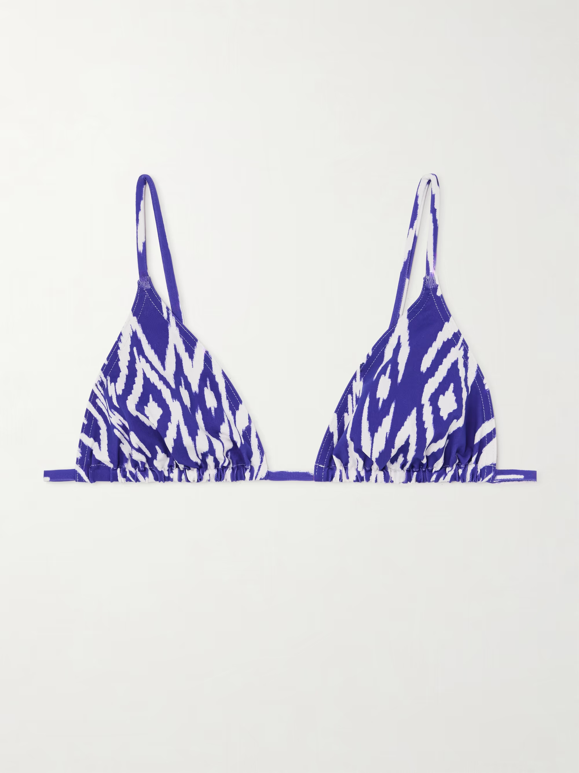 Sun printed triangle bikini top | NET-A-PORTER APAC