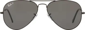 58mm Polarized Aviator Sunglasses | Nordstrom