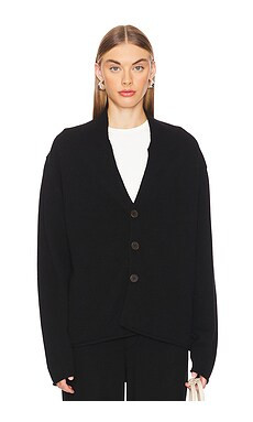 Guest In Residence Everywear Cardigan in Black from Revolve.com | Revolve Clothing (Global)