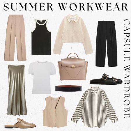 Summer workwear capsule wardrobe #capsulewardrobe #workwear 

#LTKworkwear #LTKeurope #LTKFind