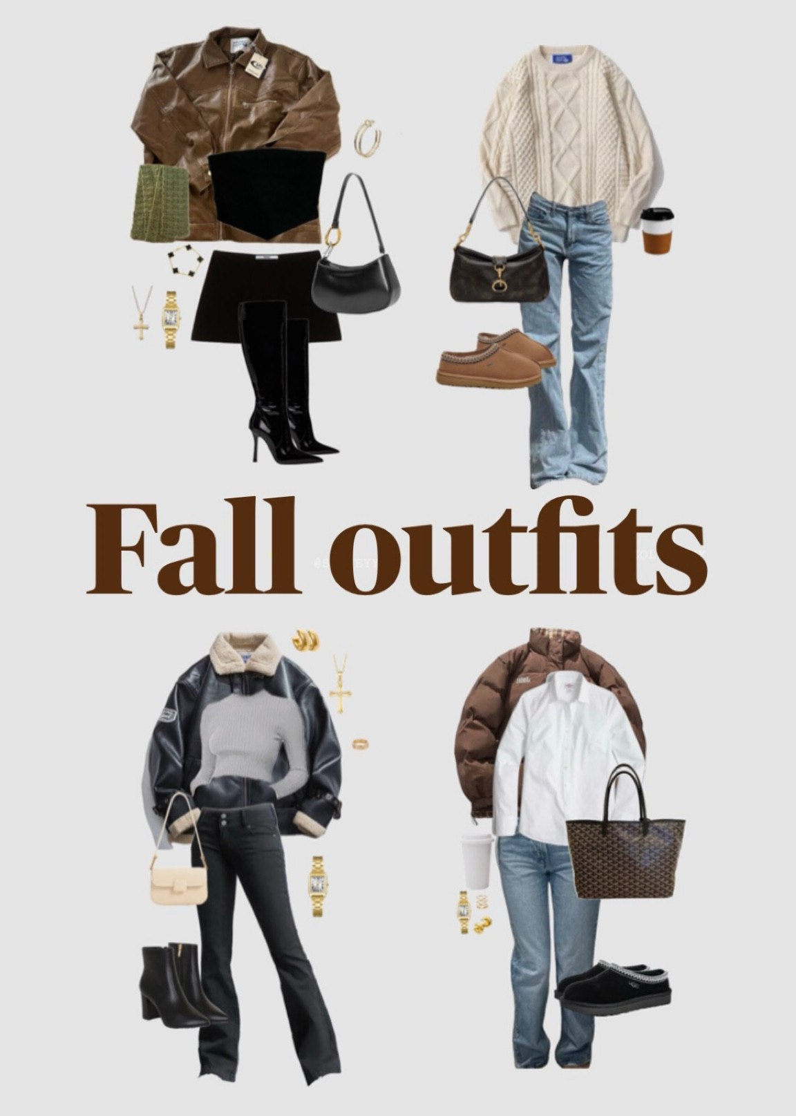 Trendy and stylish outfits for this fall☕️✨🍁