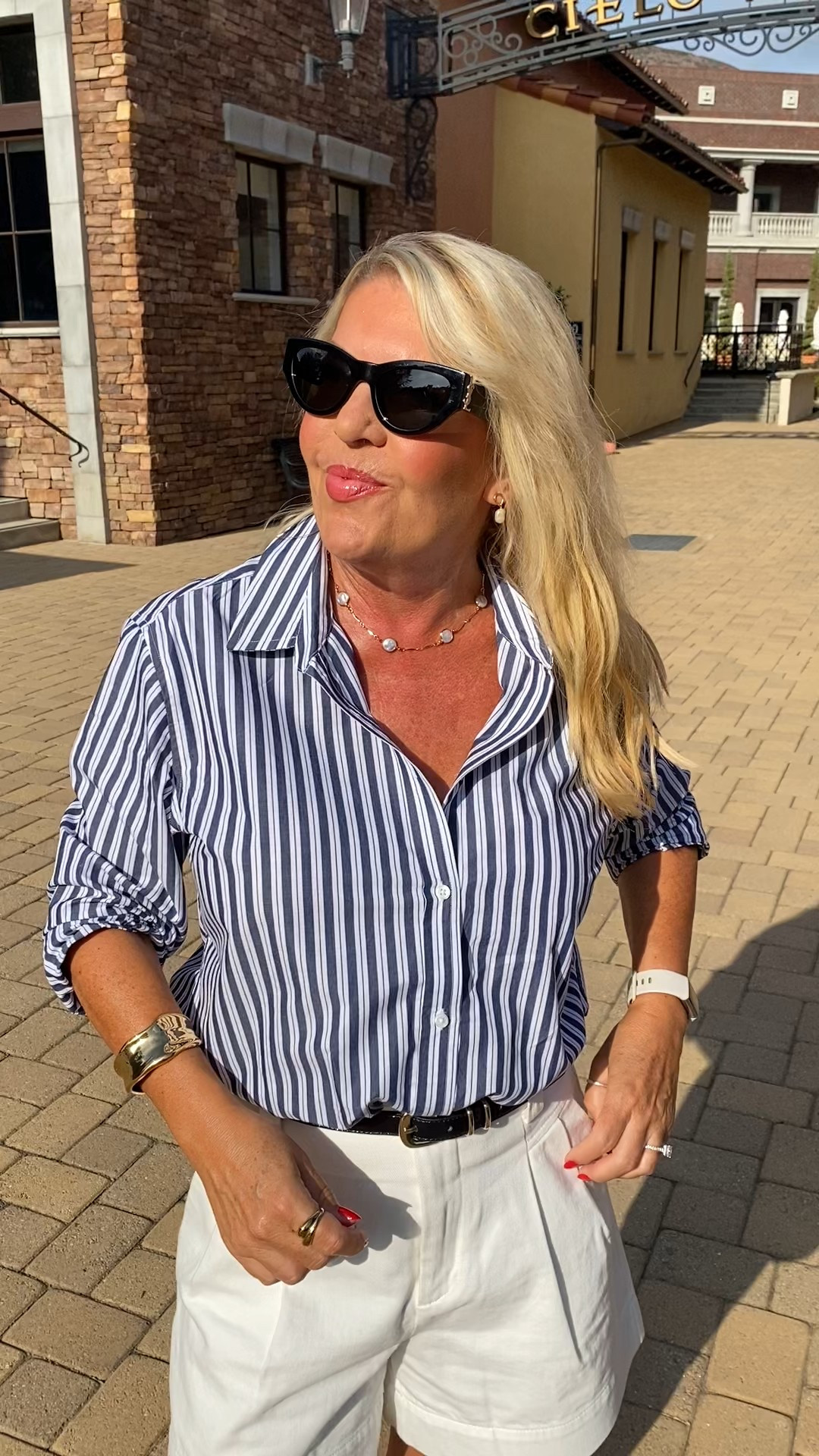 A striped shirt can take you anywhere - here, a sunny corners of California 
Quince shirts are stunning, practical and not overpriced. 


#LTKHoliday #LTKStyleTip #LTKSeasonal