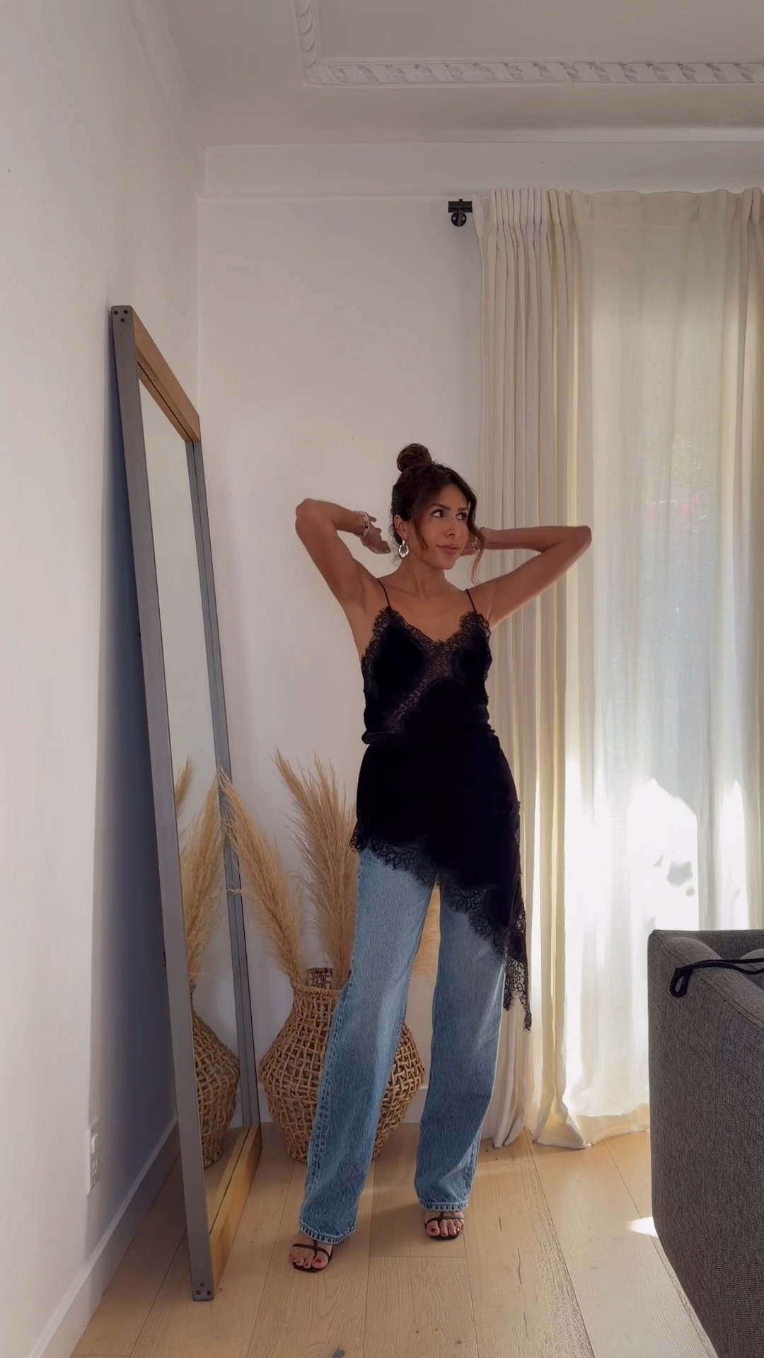 viral lace zara dress in VELVET! wearing an XS 

#LTKPetite #LTKHoliday #LTKParties