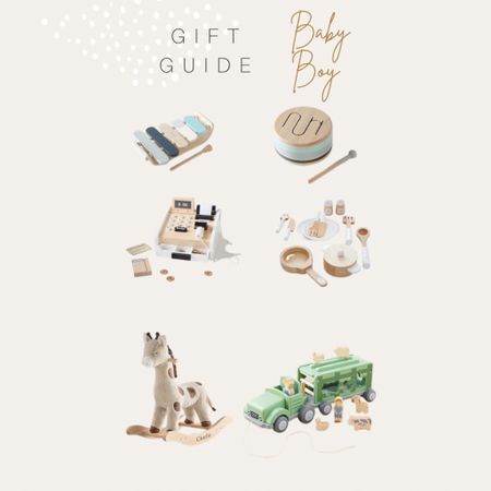 Baby boy gift guide! All should arrive for Christmas! Don’t wait :)  #babyboygiftguide #gift 

#LTKGiftGuide #LTKSeasonal #LTKHoliday