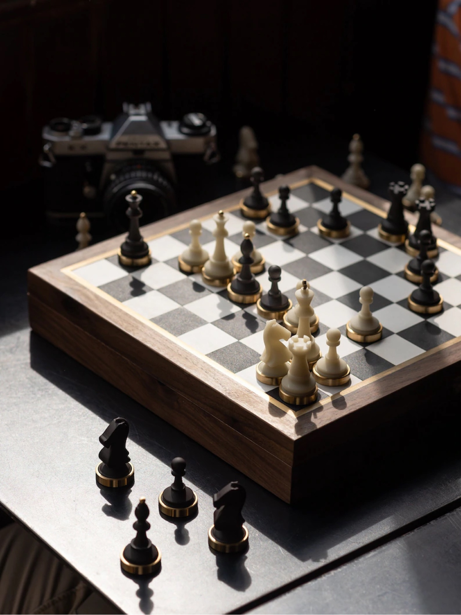 The most stunning chess set ♟️ 