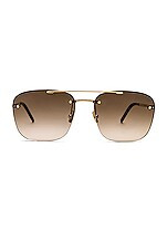 Rimless Metal Sunglasses | FWRD 