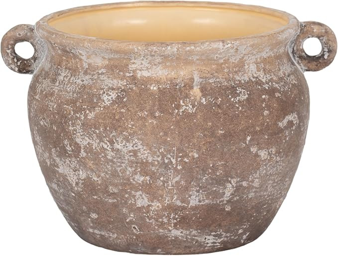 Sagebrook Home Ceramic Planter - Elevate Your Home Garden Today! | Amazon (US)