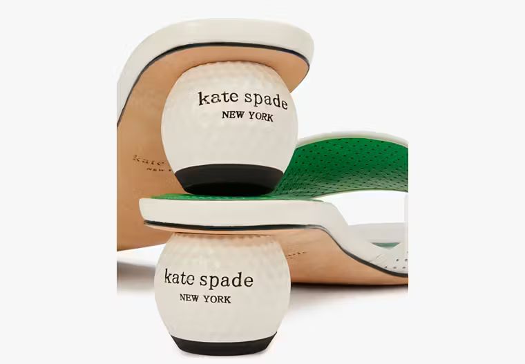 Tee Time Slide Sandals | Kate Spade (US)