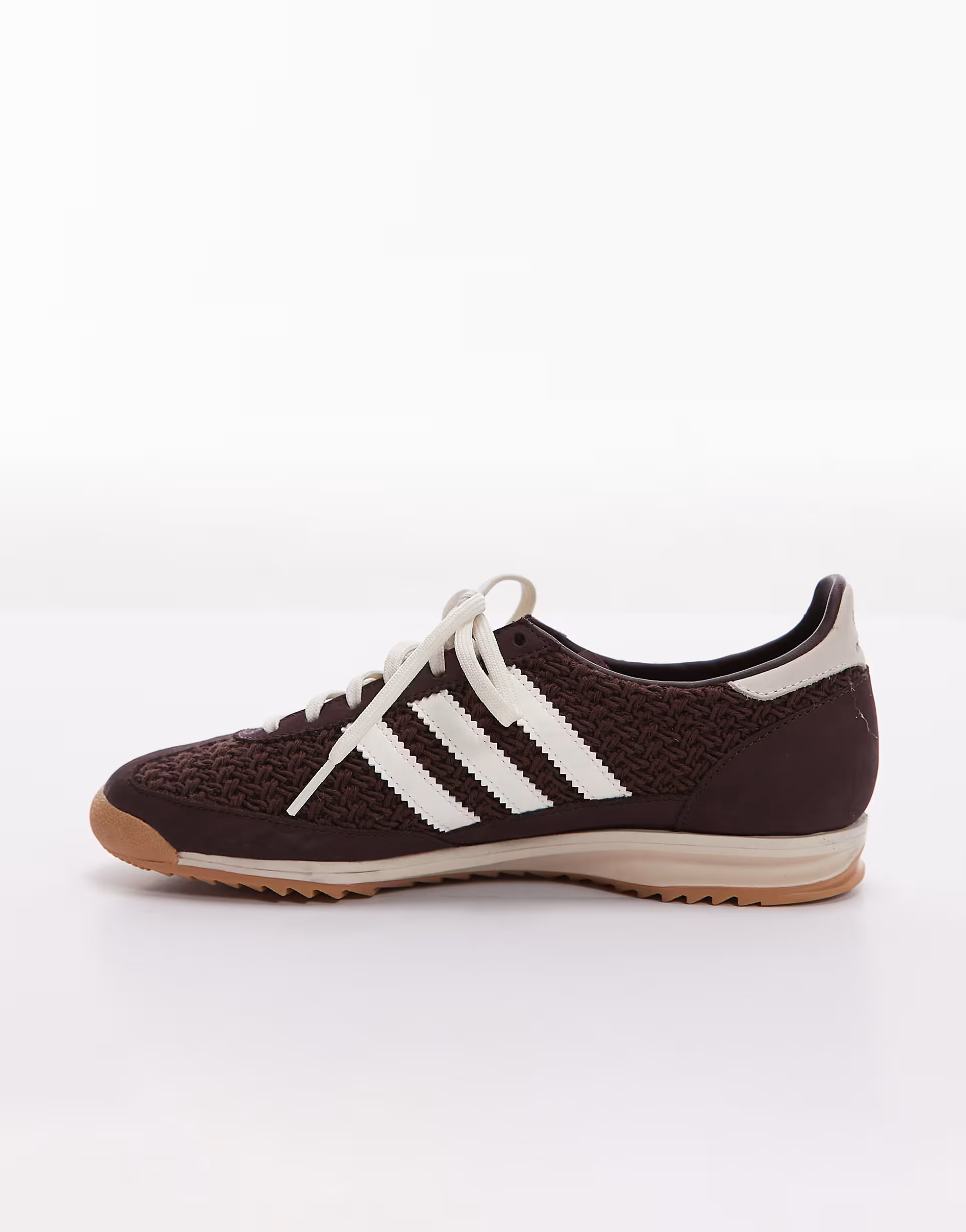 adidas Originals SL 72 OG trainers in brown and cream woven- Exclusive to ASOS | ASOS (Global)