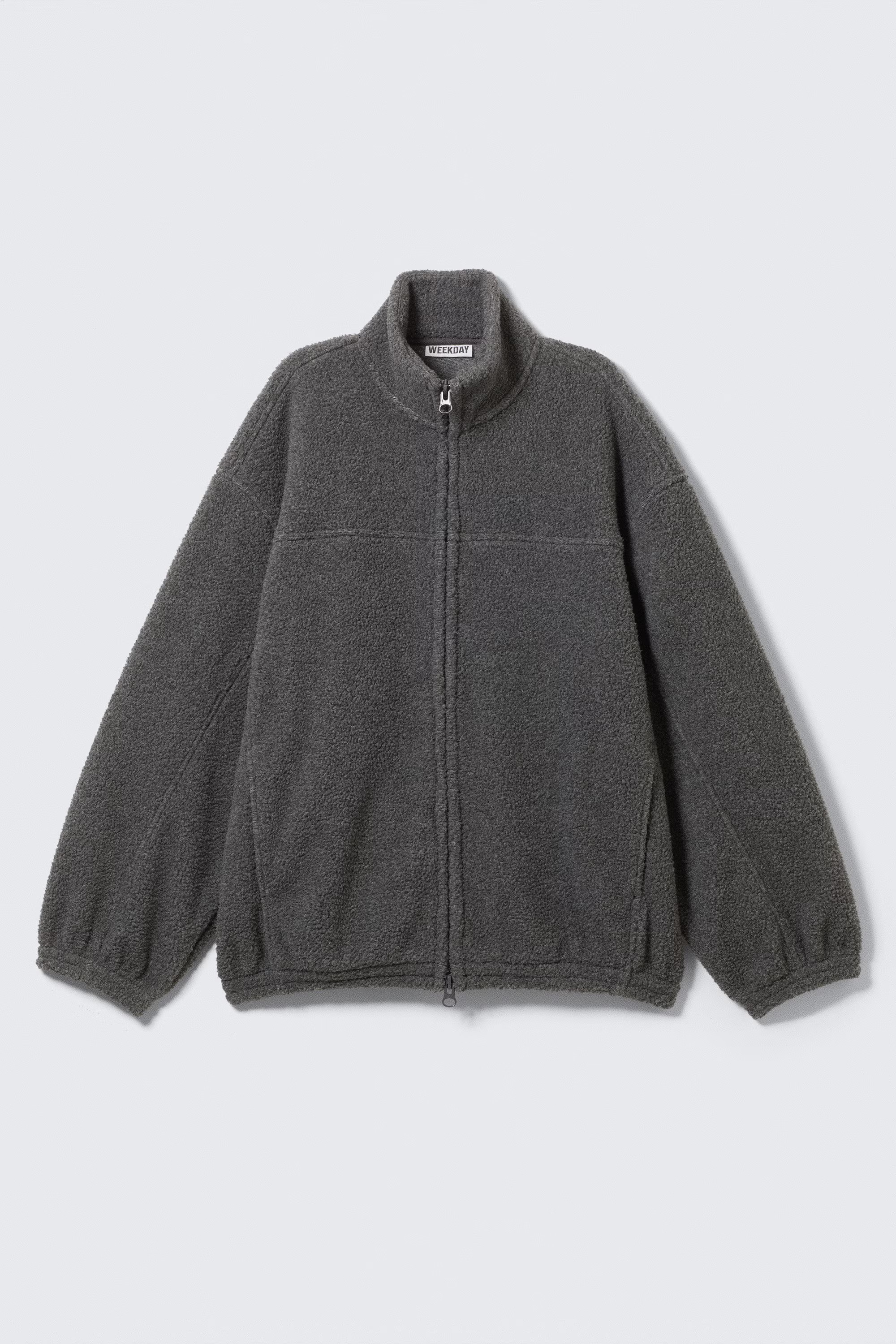 Fleece Zip Jacket | Weekday