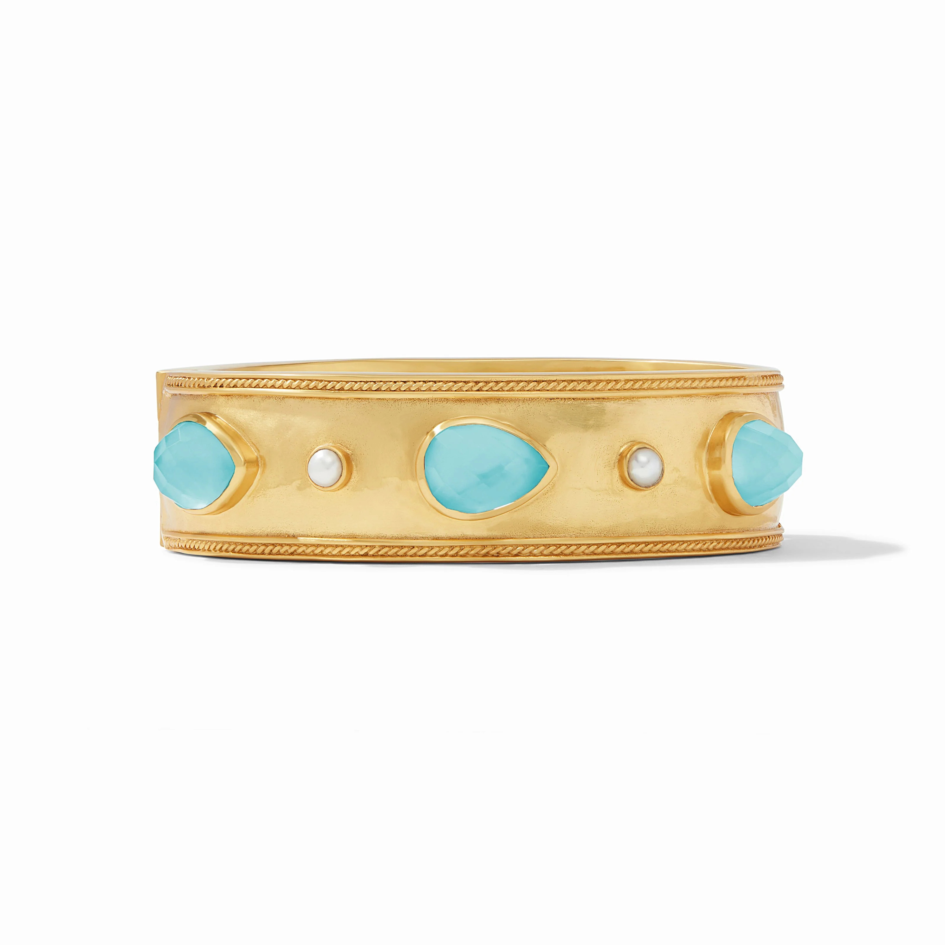 Cannes Stone Statement Hinge Bangle | Julie Vos | Julie Vos