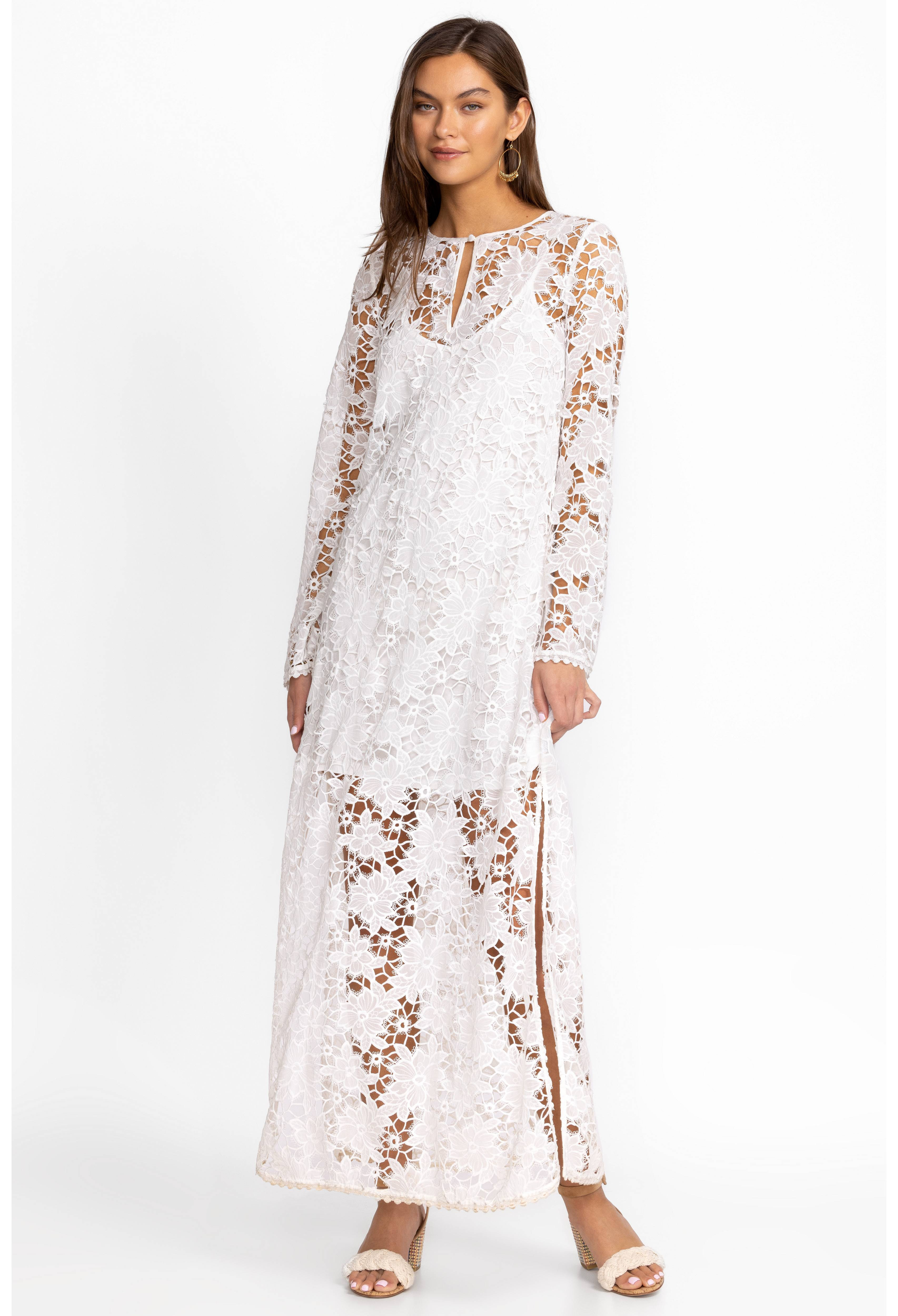 Floral Garden Lace Maxi Dress | Johnny Was | Johnny Was