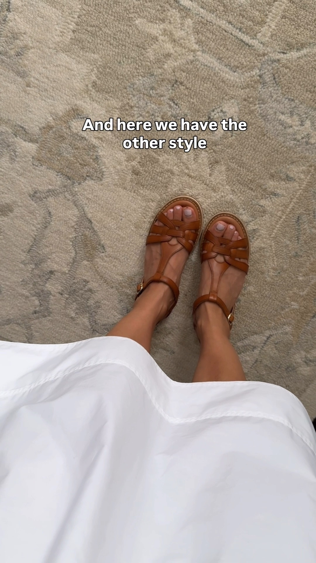 Part 2 of 3.
Pikolinos size 35 is TTS for my typically 5-5.5 feet. Quality, cushioned insoles, soft leather straps.

• jcrew white cotton skirt 00 regular (not petite) also linked other good options

Summer shoes , Europe travel packing ideas , brown neutral leather sandals

#LTKTravel #LTKPetite #LTKSeasonal