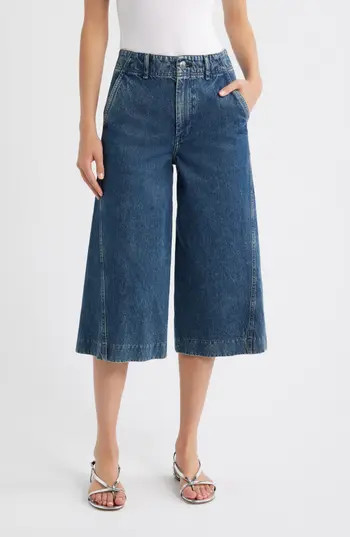 rag & bone Jamie High Waist Culotte Jeans in Adeline at Nordstrom Rack, Size 25 | Nordstrom Rack