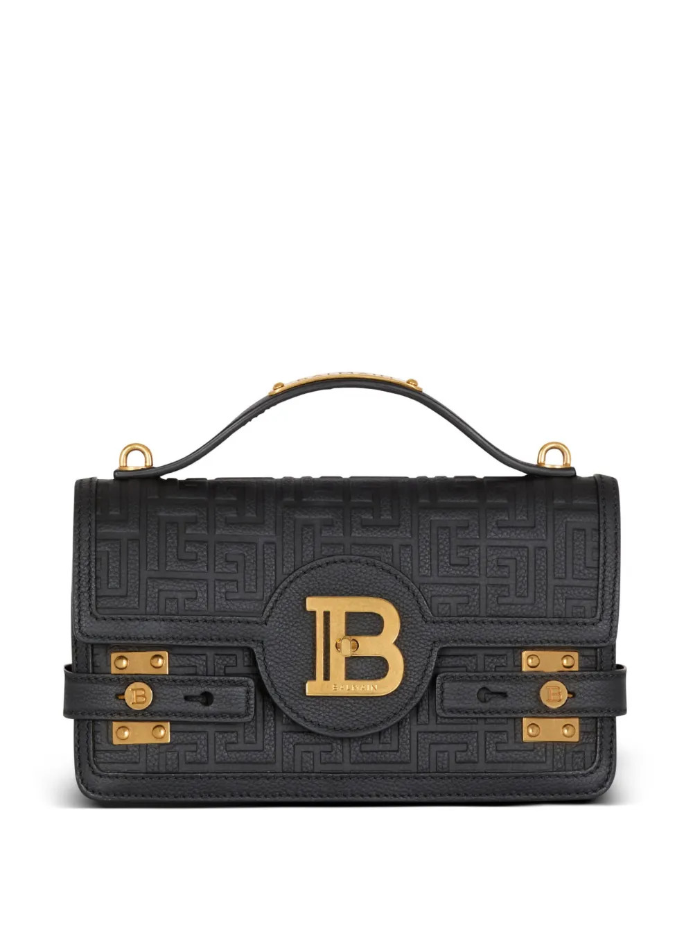 Balmain B-Buzz 24 Leather Tote Bag - Farfetch | Farfetch Global