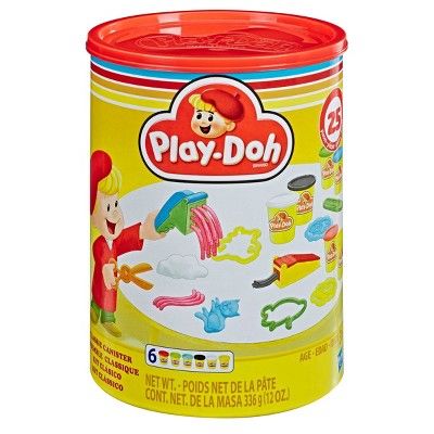 Play-Doh Classic Canister Retro Set with 6 Non-Toxic Colors | Target