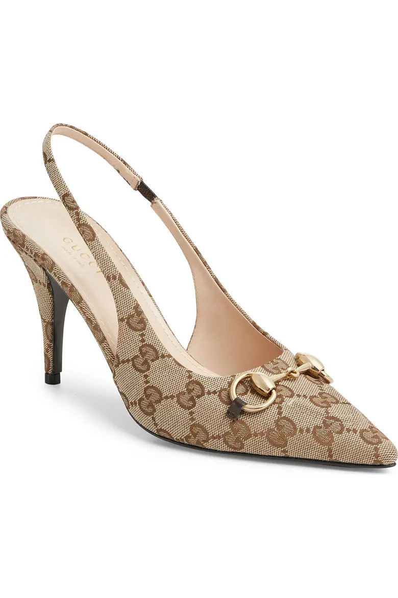 Horsebit Slingback Pump (Women) | Nordstrom | Nordstrom
